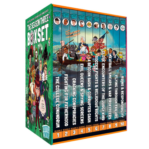 Tuttle Twins Season 3 Graphic Novel Hardcover Box Set