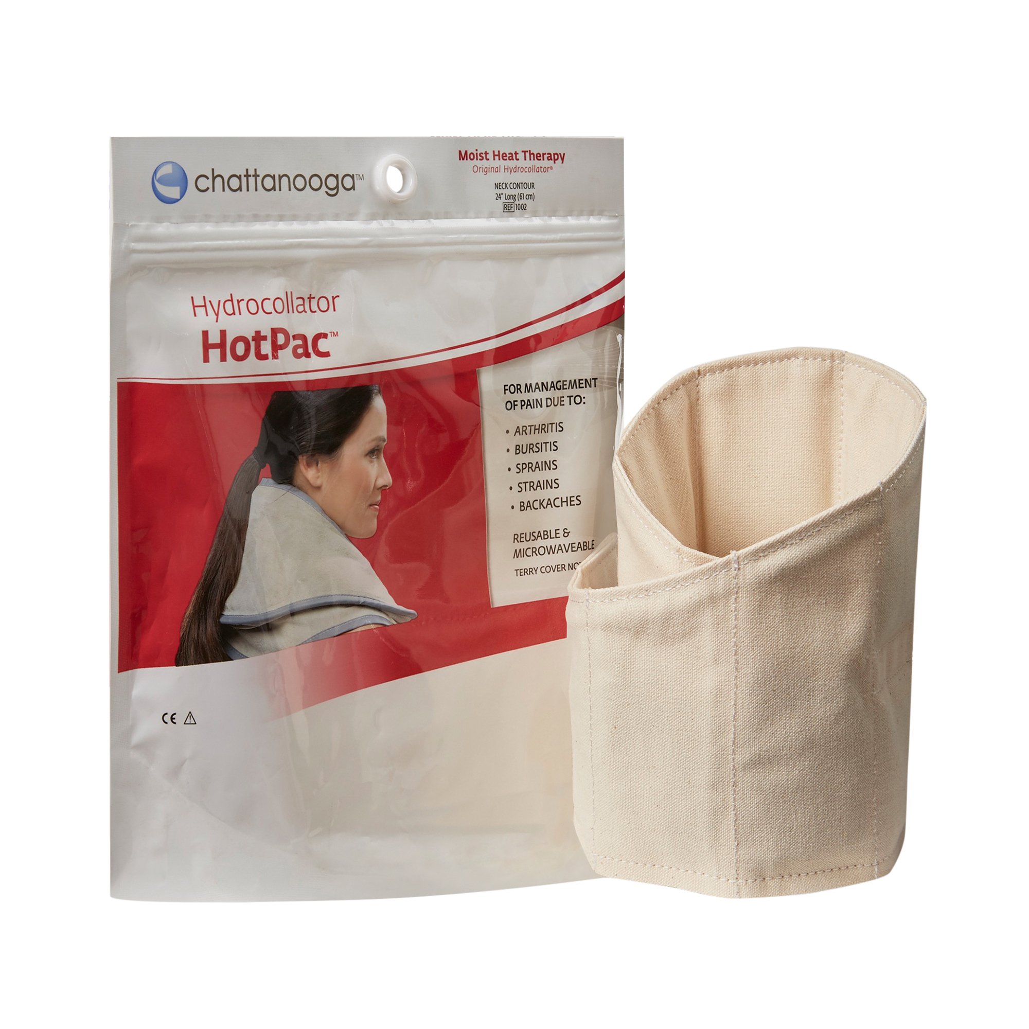 Hydrocollator HotPac Moist Heat Pad, Neck Contour MK 30800