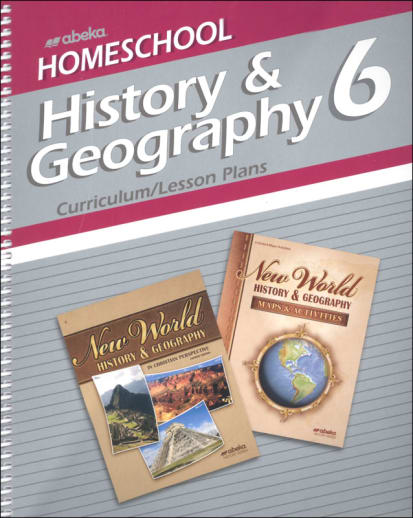 History 6 Homeschool Curriculum Lesson Plans
