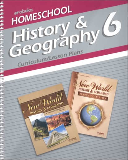 Abeka History 6 Homeschool Curriculum Lesson Plans