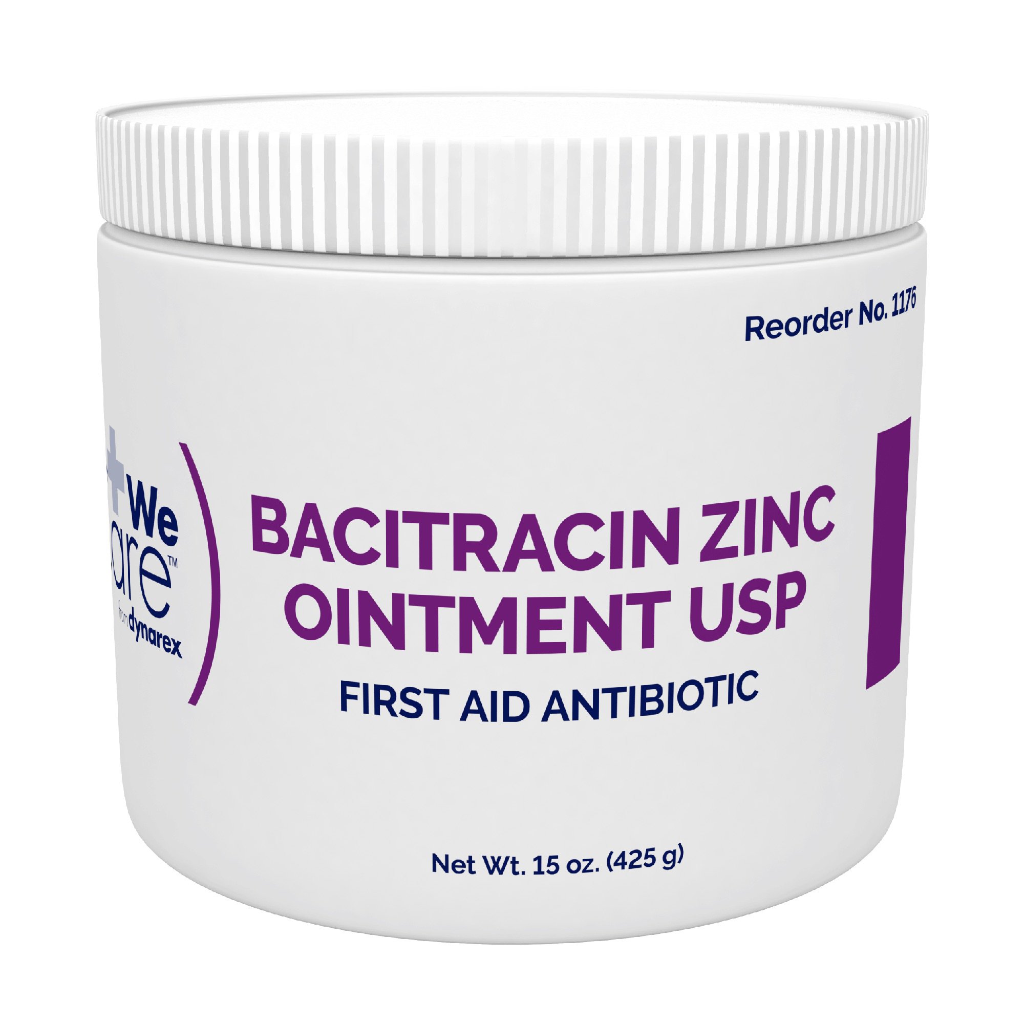dynarex Bacitracin Zinc First Aid Antibiotic, 15 oz. Jar MK 826465