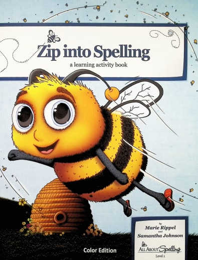All About Spelling Level 1 Activity Book - Zip Into Spelling (color edition)