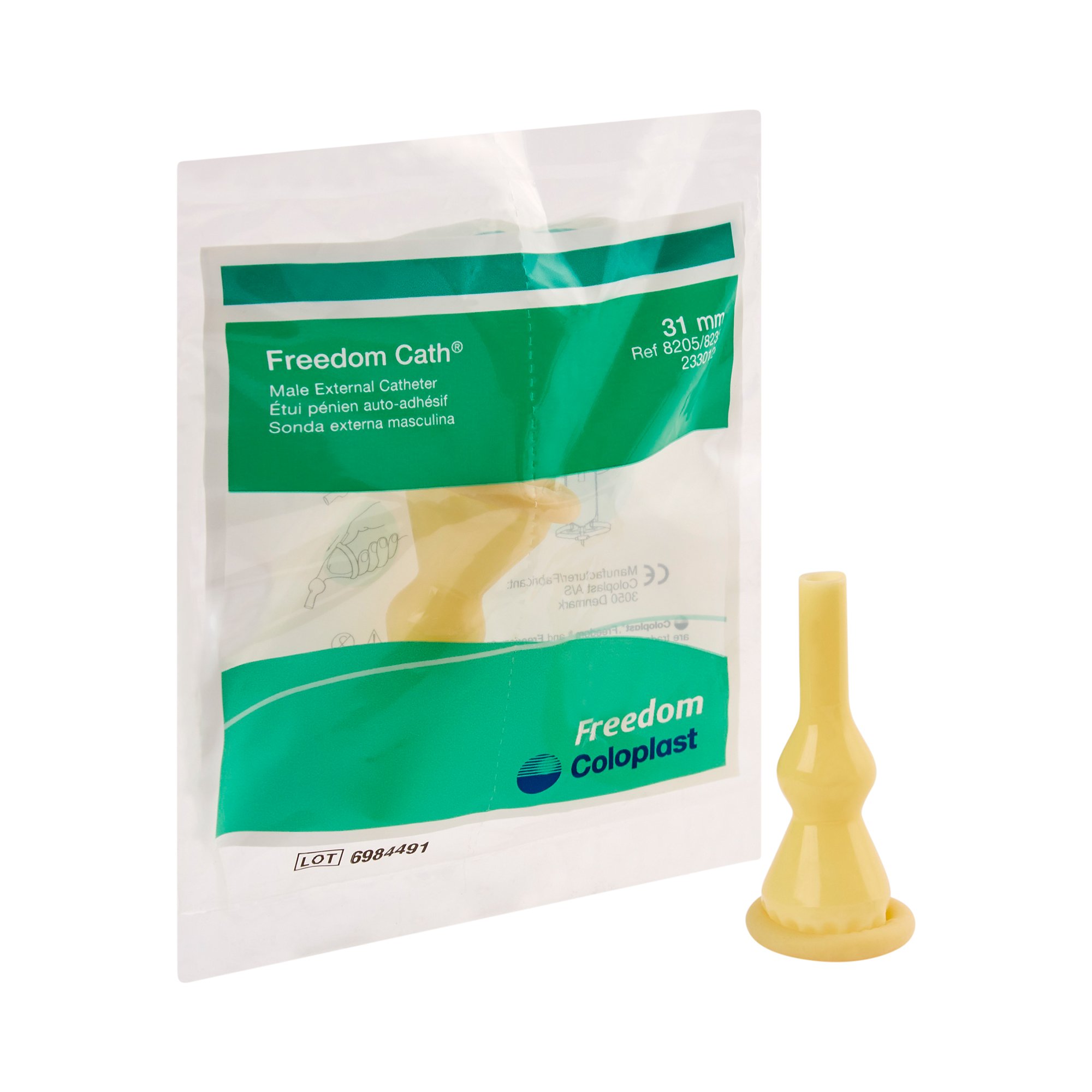 Freedom Cath Clear Male External Catheter, 31mm, Intermediate Size MK 327124