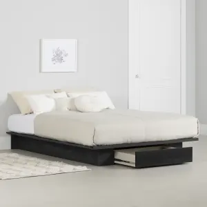 Platform Bed with Drawer