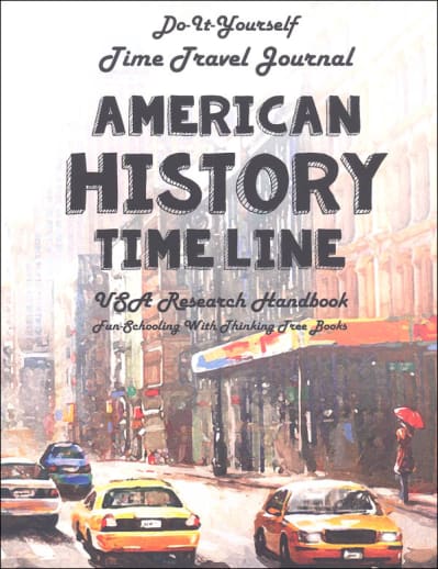 Do It Yourself Time Travel Journal American History Timeline