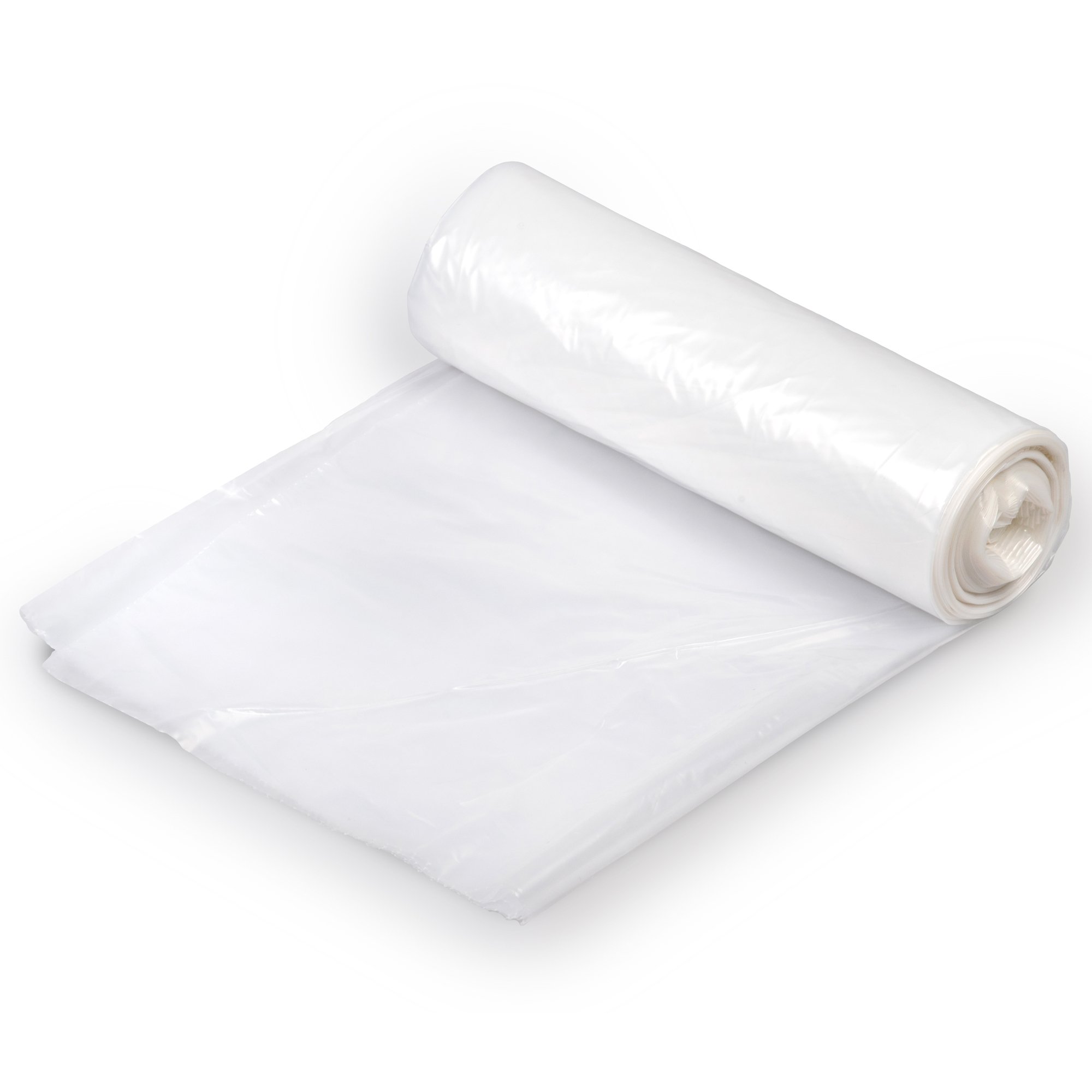 Colonial Bag Medium Duty Trash Bag, Clear, 33-gallon Capacity MK 866951
