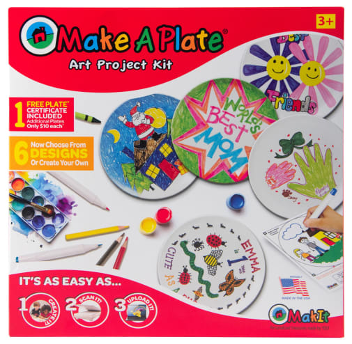Make A Plate and more! Easy Craft Project Kit