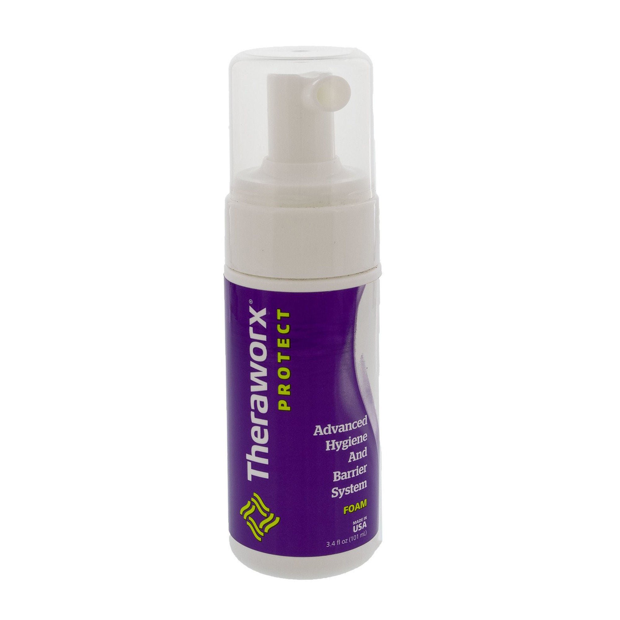 Theraworx Rinse-Free Foaming Body Wash 4 oz. MK 868197