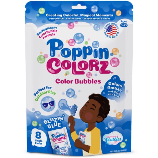 PoppinColorz Blazin' Blue Party Packs