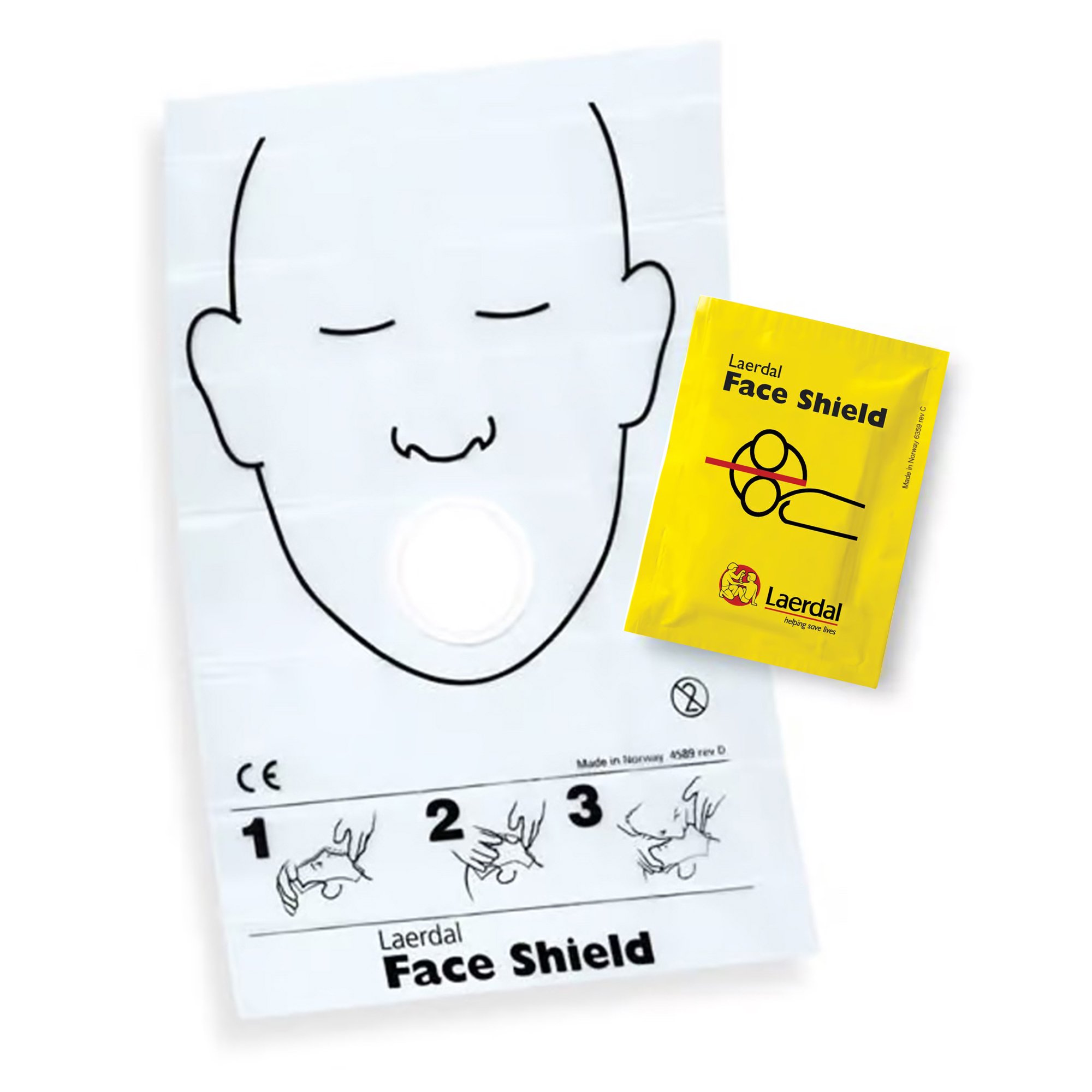 Laerdal CPR Face Shield CPR Barrier MK 1241116