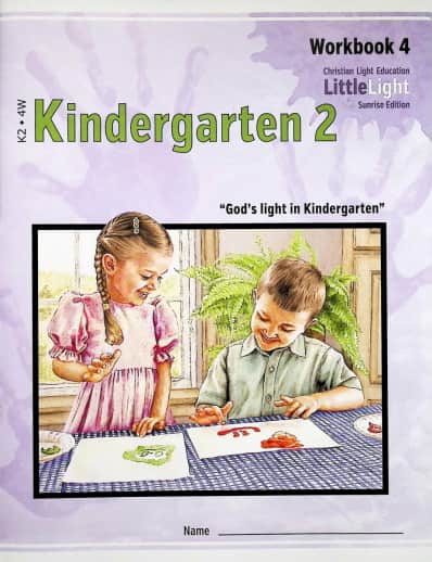 Kindergarten 2 - LittleLight Workbook 4