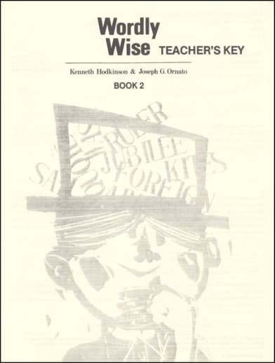 Wordly Wise 2 Teacher Key