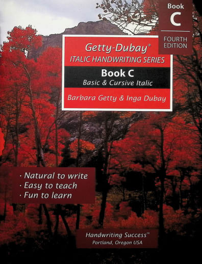 Getty-Dubay Italic Handwriting Series Book C Fourth Edition
