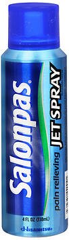 Salonpas Pain Relieving Jet Spray, 4-ounce spray can MK 973927