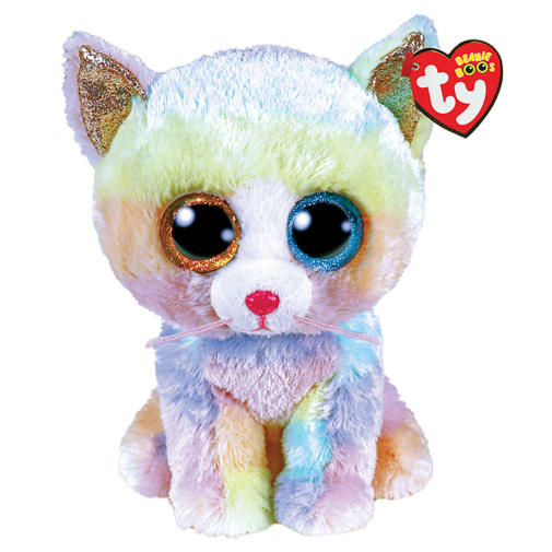 Heather Pastel Cat Beanie Boo 8"