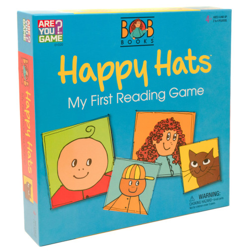 Bob Books Happy Hats My First Reading Game