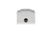 RJ45 Single Port Cat5e Surface Mount Jack White, 110 Punch Down