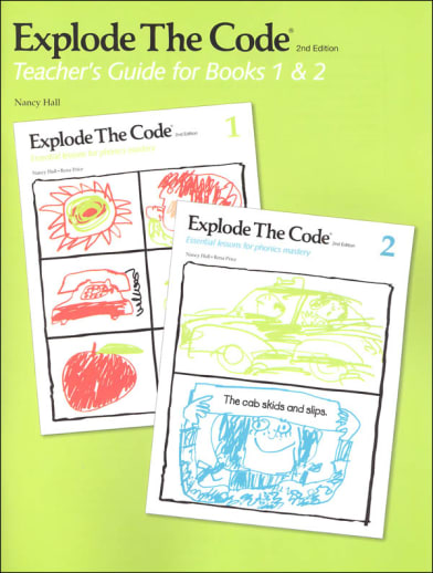 Explode the Code Teacher's Guide/Key Books 1, 2 (2nd Edition)