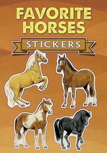 Favorite Horses Stickers