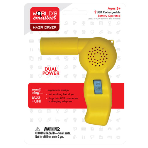 World's Smallest Hair Dryer