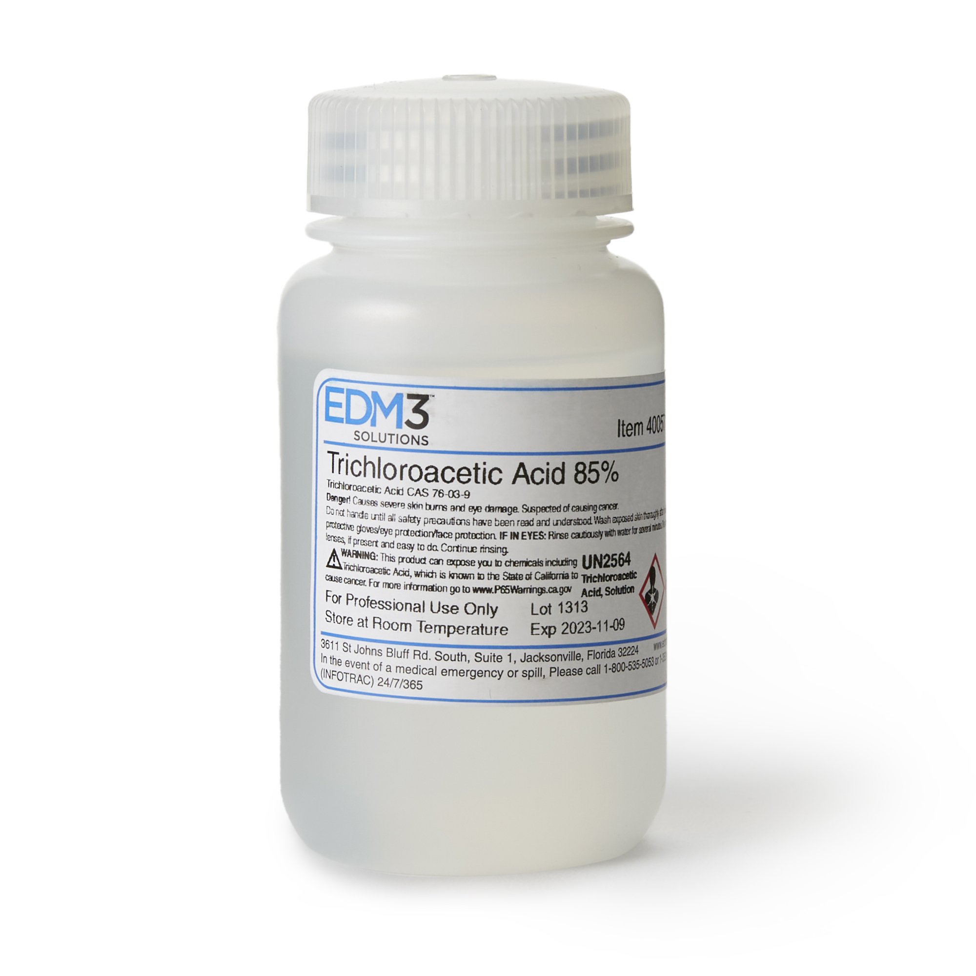 EDM 3 Trichloroacetic Acid, 4-Ounce Bottle MK 442664