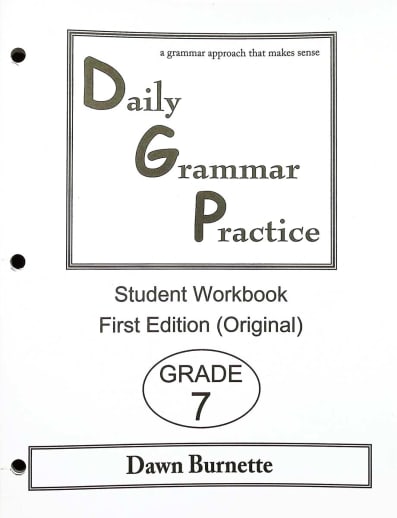 Daily Grammar Practice Student Workbook Grade 7 (1st Edition)