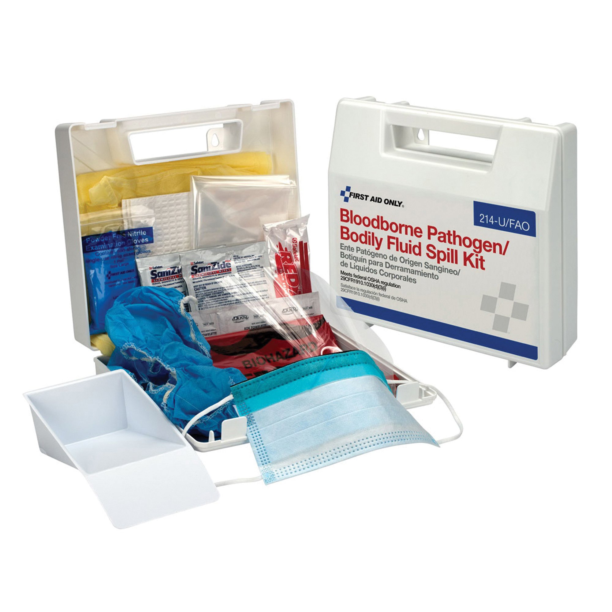 Bloodborne Pathogen And Bodily Fluid Spill Kit First Aid Only MK 1203065