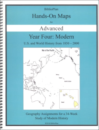 BiblioPlan: Modern Hands-On Maps for Advanced 2nd Editions