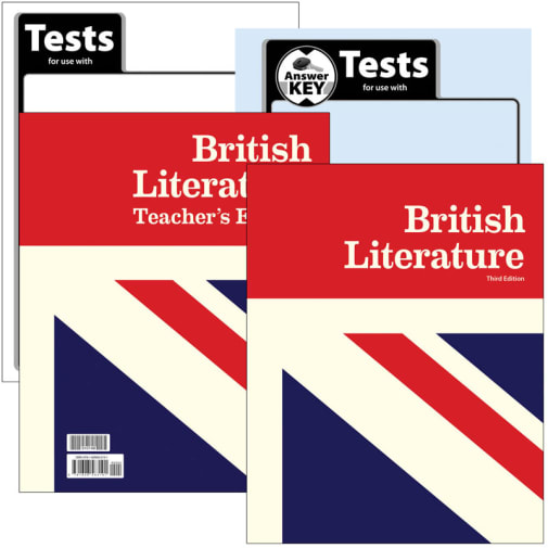 BJU Press British Literature Home School Kit 3rd Edition