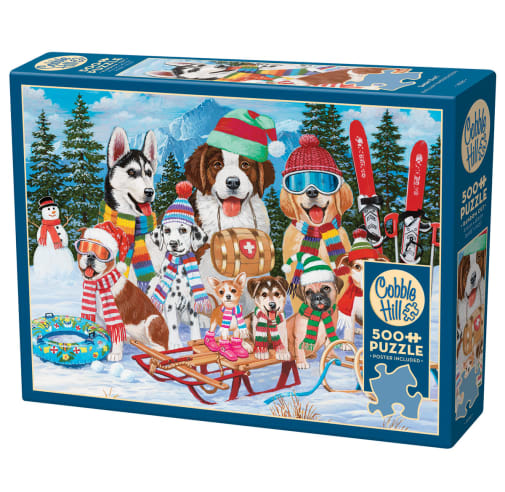Cobble Hill Snow Day! Puzzle (500 piece)
