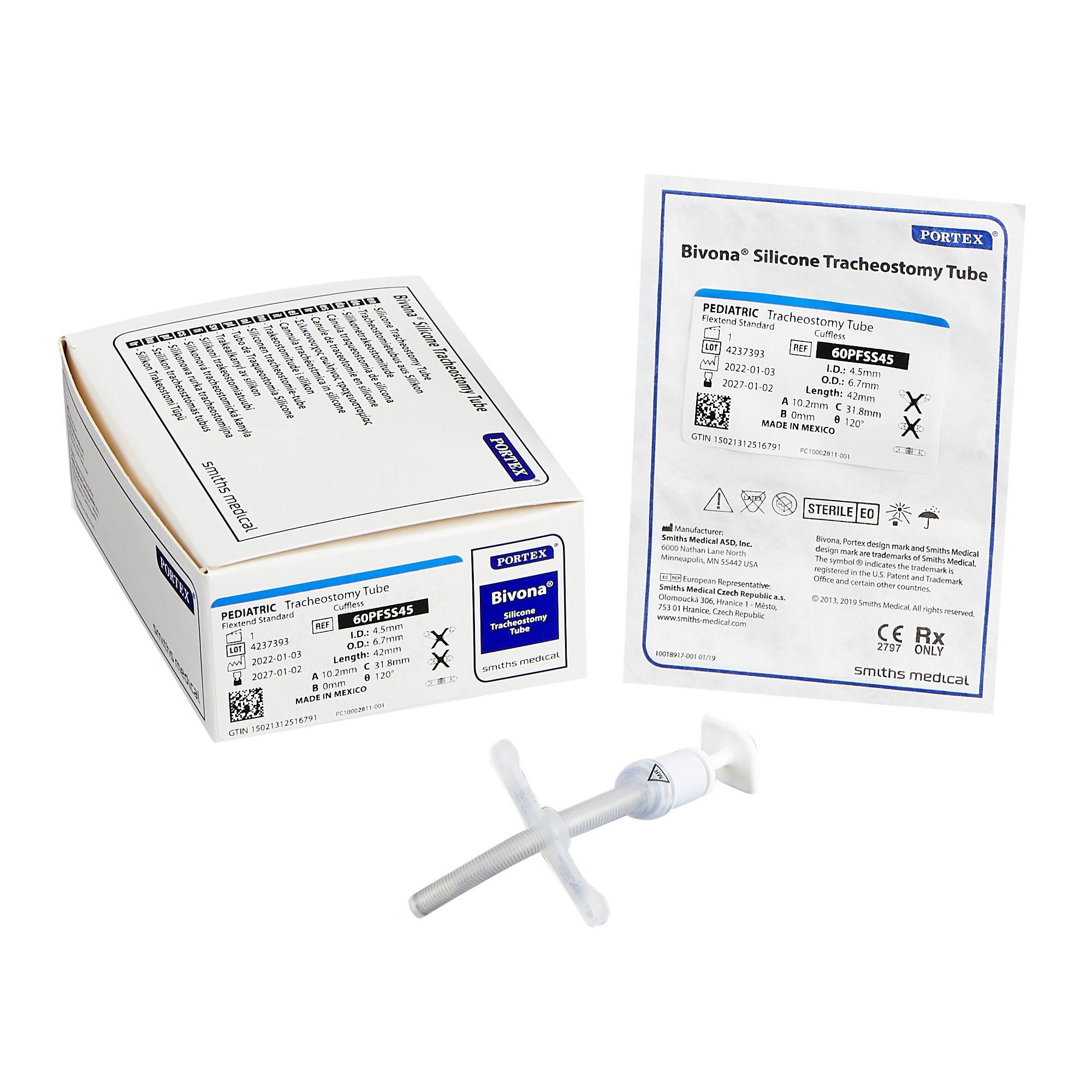 Bivona FlexTend Plus Tracheostomy Tube MK 726160