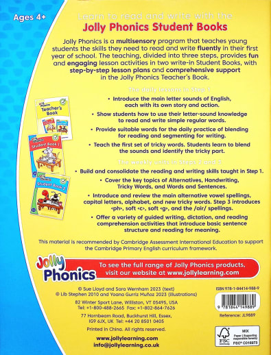 語学・辞書・学習参考書 Jolly Phonics Classroom Kit Jolly Phonics Classroom Kit - New For 2025 – Jolly Learning USA