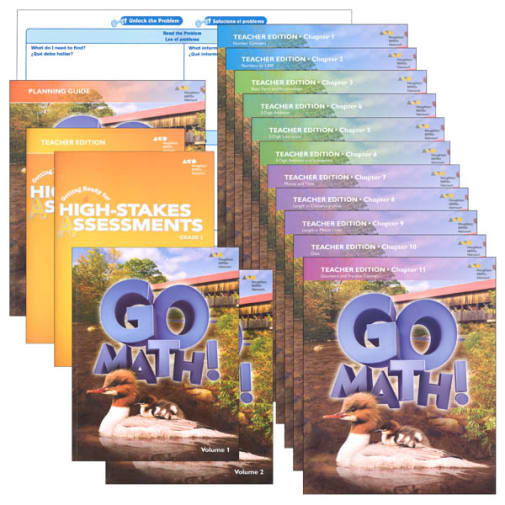 Go Math! National Homeschool Package Grade 2
