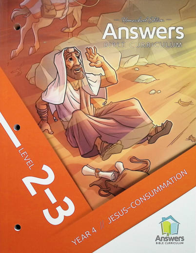 Answers Bible Curriculum Homeschool: 2-3 Student Book: Year 4