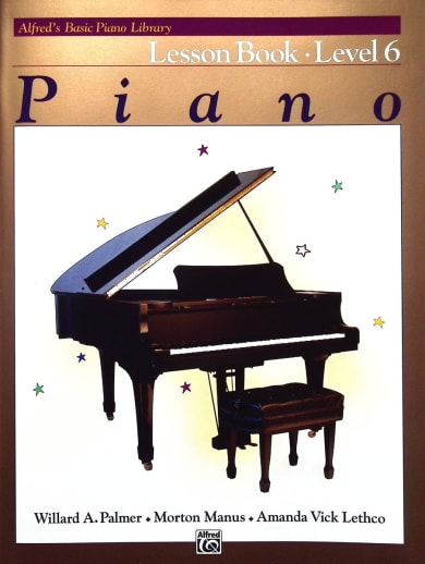 Alfred's Basic Course Level 6 Lesson Book