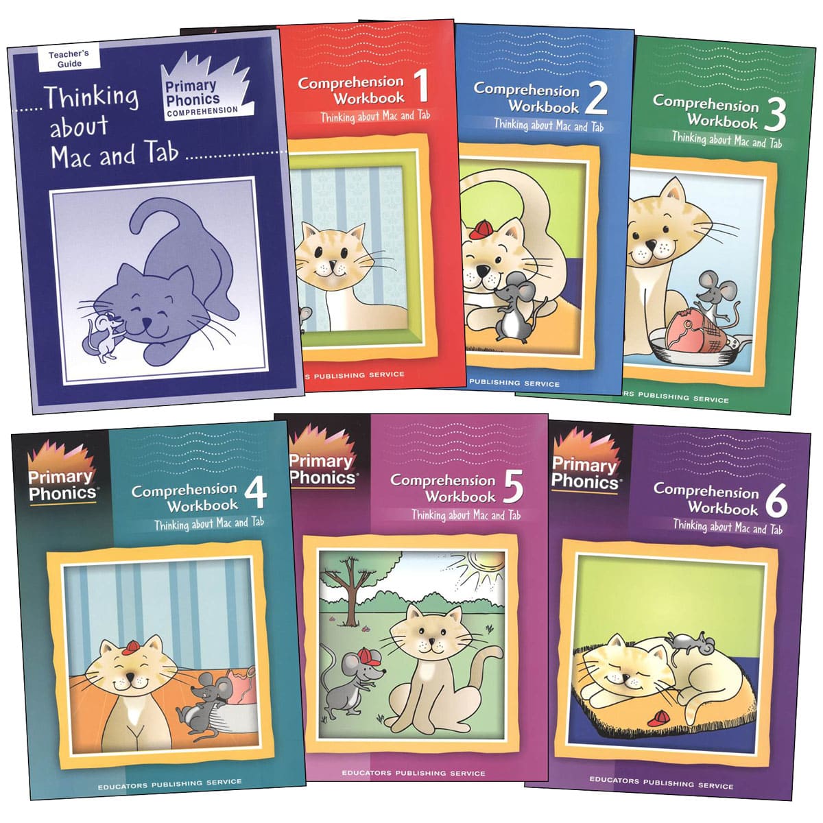 Primary Phonics Comprehension Complete Workbook Set