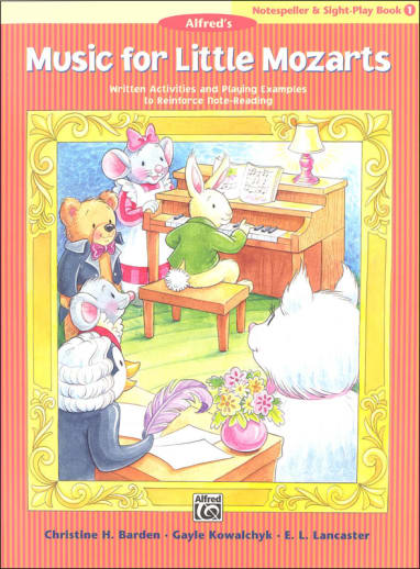 Music for Little Mozarts Notespeller & Sight-Play Book 1
