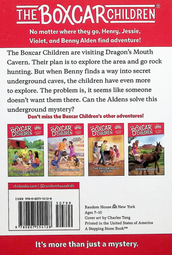 The Boxcar Children Book 50: The Mystery in the Cave