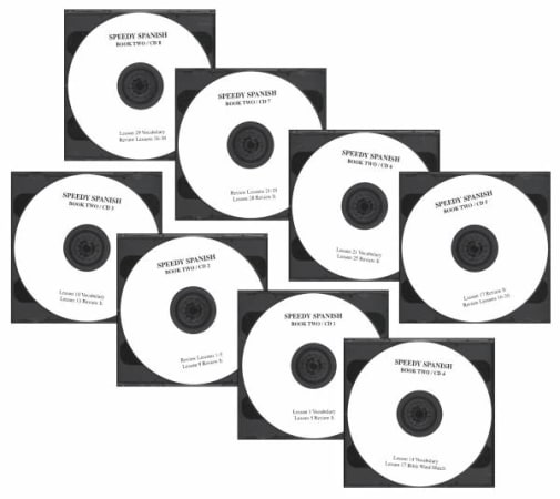 Speedy Spanish 2 CD Set (1-8)