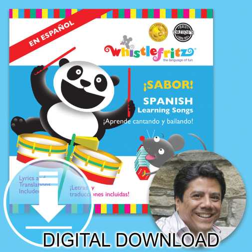 Whistlefritz Spanish Learning Songs: Sabor! (digital download)