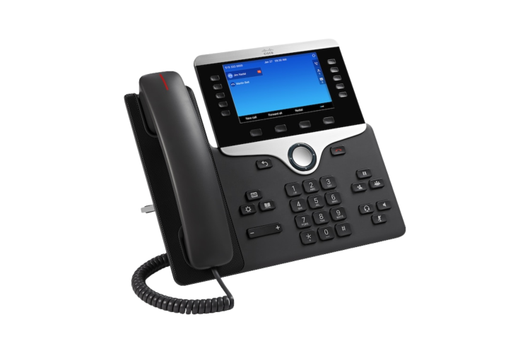 Cisco 8841 Five line Color Display IP Phone with Multiplatform Firmware, CP-8841-K9, Refurbished