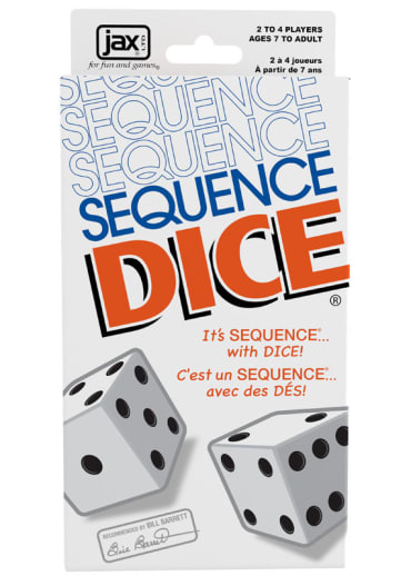 Sequence Dice Peggable