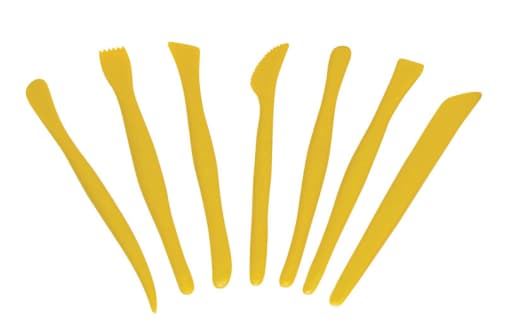 Plastic Modeling Tools (7 Piece Set)