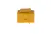 Cat6 RJ45 Inline Coupler Type Keystone Jack, Yellow