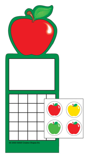 Apple Personal Incentive Charts and Stickers