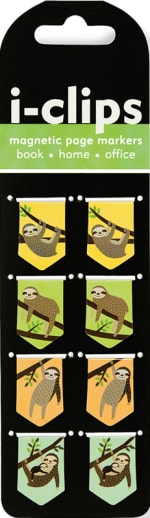 i-Clips Sloths Magnetic Page Markers