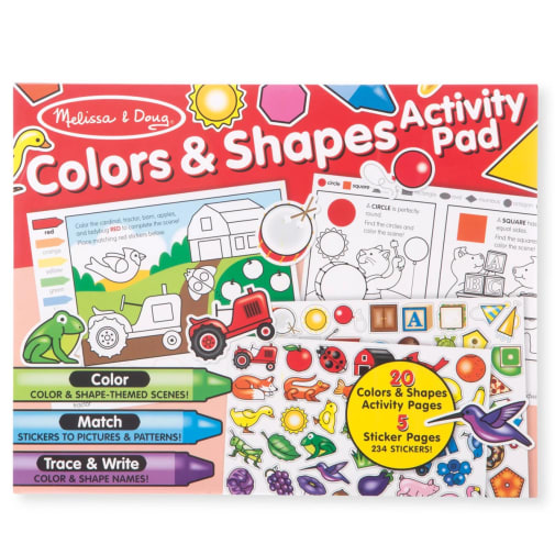 Melissa & Doug Colors & Shapes Activity Pad