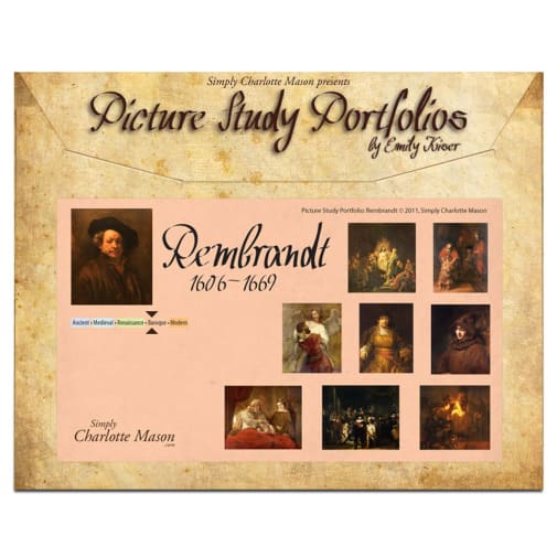 Picture Study Portfolios: Rembrandt
