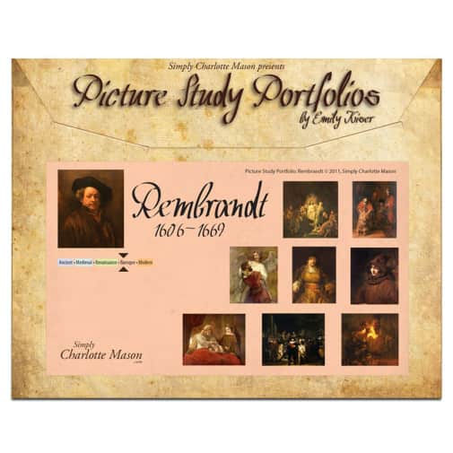 Picture Study Portfolios: Rembrandt