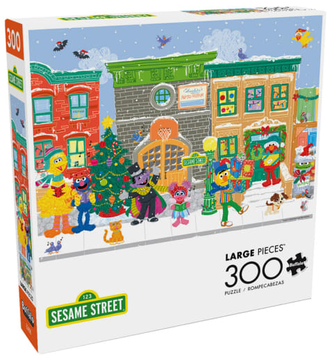 Buffalo Games Carolers on Sesame Street Puzzle (300 large pieces)